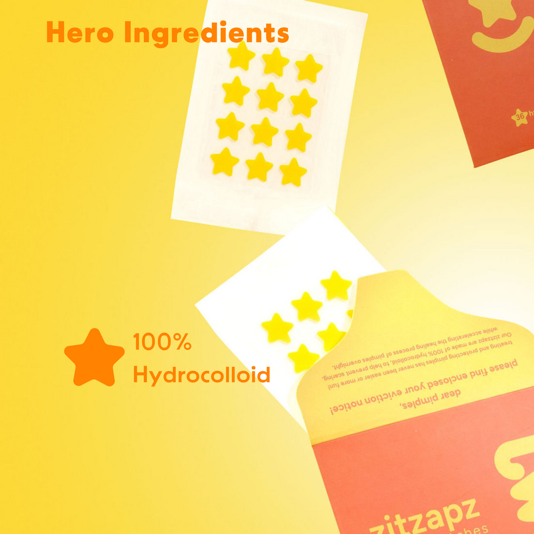 Zitzapz - Yellow Star Pimple Patches